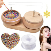 Solid Wood Double-head Beading Device With Cover